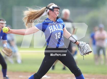 Thumbnail 3 in Hall @ Enfield (CIAC Playoffs Quarterfinals Class LL) photogallery.