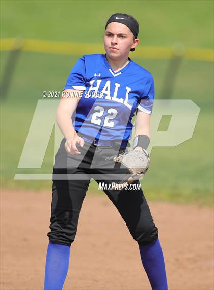 Thumbnail 3 in Hall @ Enfield (CIAC Playoffs Quarterfinals Class LL) photogallery.