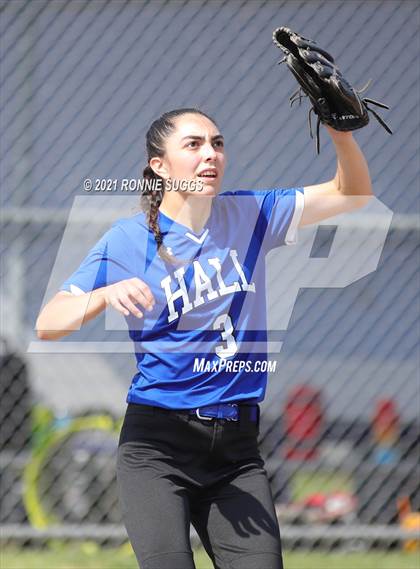 Thumbnail 1 in Hall @ Enfield (CIAC Playoffs Quarterfinals Class LL) photogallery.