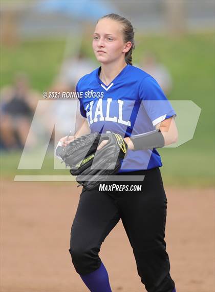 Thumbnail 2 in Hall @ Enfield (CIAC Playoffs Quarterfinals Class LL) photogallery.