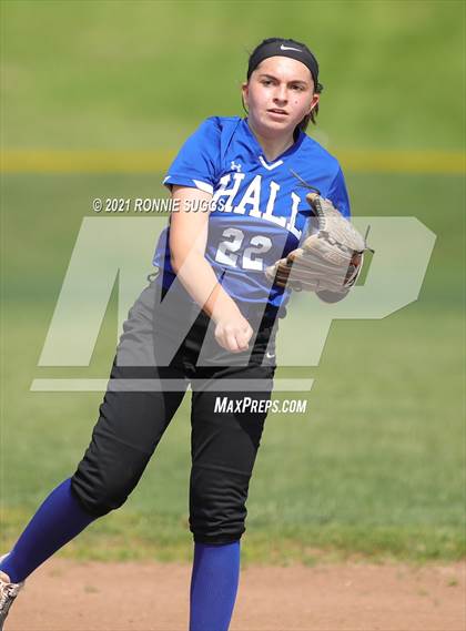 Thumbnail 3 in Hall @ Enfield (CIAC Playoffs Quarterfinals Class LL) photogallery.