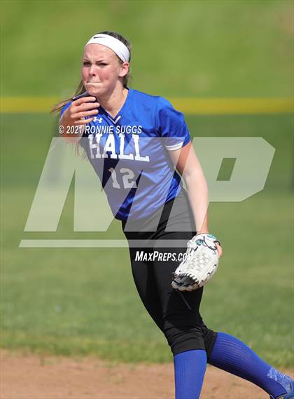 Thumbnail 1 in Hall @ Enfield (CIAC Playoffs Quarterfinals Class LL) photogallery.