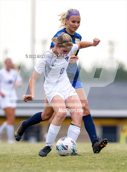 Thumbnail 1 in Carrboro vs Cape Fear (NCHSAA 3A Second Round) photogallery.