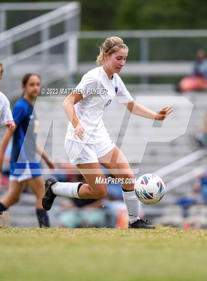 Thumbnail 2 in Carrboro vs Cape Fear (NCHSAA 3A Second Round) photogallery.