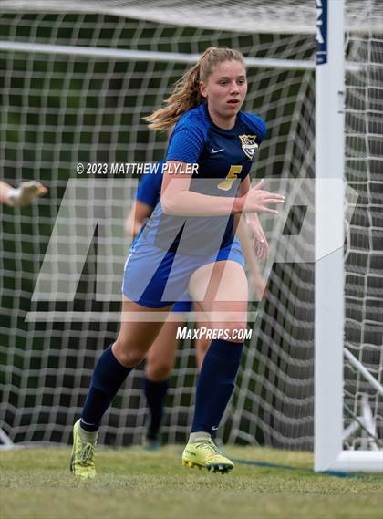 Thumbnail 2 in Carrboro vs Cape Fear (NCHSAA 3A Second Round) photogallery.