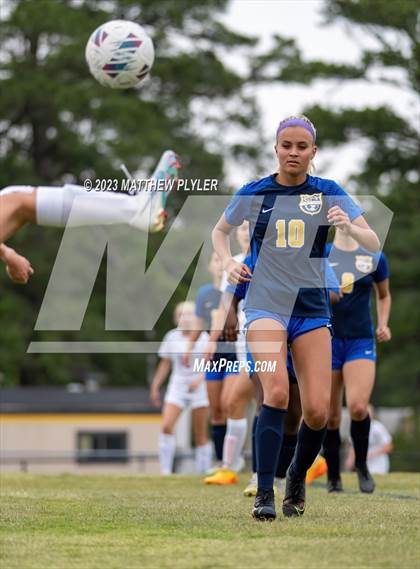 Thumbnail 3 in Carrboro vs Cape Fear (NCHSAA 3A Second Round) photogallery.