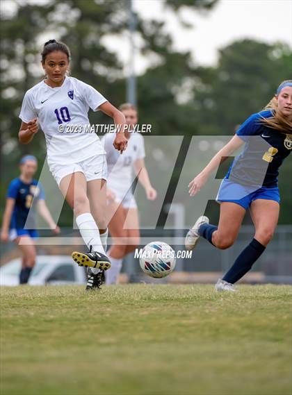 Thumbnail 2 in Carrboro vs Cape Fear (NCHSAA 3A Second Round) photogallery.