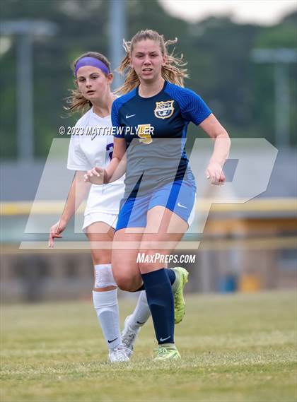 Thumbnail 1 in Carrboro vs Cape Fear (NCHSAA 3A Second Round) photogallery.