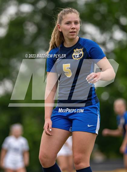 Thumbnail 3 in Carrboro vs Cape Fear (NCHSAA 3A Second Round) photogallery.