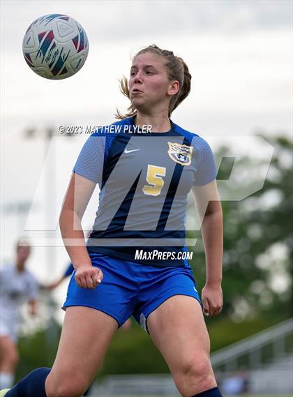 Thumbnail 3 in Carrboro vs Cape Fear (NCHSAA 3A Second Round) photogallery.