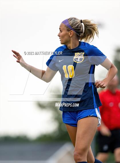 Thumbnail 1 in Carrboro vs Cape Fear (NCHSAA 3A Second Round) photogallery.
