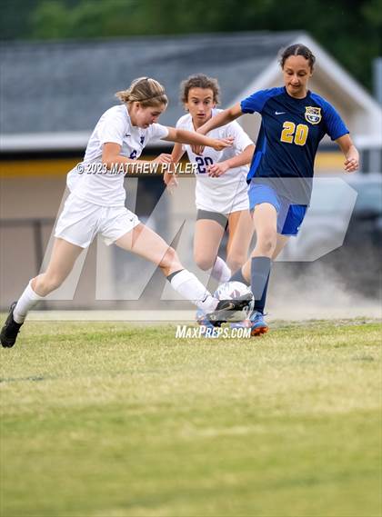 Thumbnail 1 in Carrboro vs Cape Fear (NCHSAA 3A Second Round) photogallery.