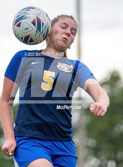 Thumbnail 2 in Carrboro vs Cape Fear (NCHSAA 3A Second Round) photogallery.