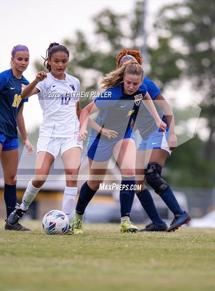Thumbnail 3 in Carrboro vs Cape Fear (NCHSAA 3A Second Round) photogallery.