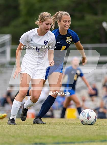 Thumbnail 2 in Carrboro vs Cape Fear (NCHSAA 3A Second Round) photogallery.