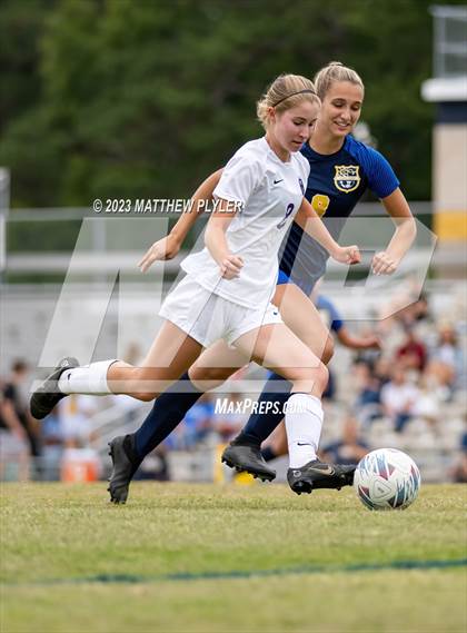 Thumbnail 1 in Carrboro vs Cape Fear (NCHSAA 3A Second Round) photogallery.