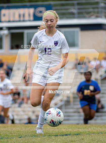 Thumbnail 3 in Carrboro vs Cape Fear (NCHSAA 3A Second Round) photogallery.