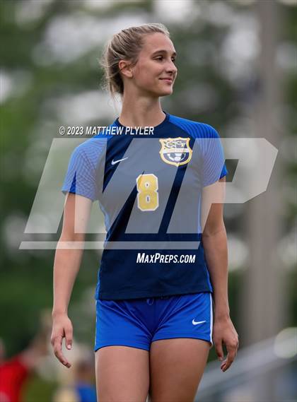 Thumbnail 3 in Carrboro vs Cape Fear (NCHSAA 3A Second Round) photogallery.