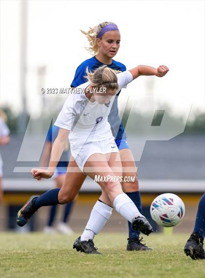 Thumbnail 2 in Carrboro vs Cape Fear (NCHSAA 3A Second Round) photogallery.