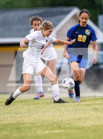 Thumbnail 2 in Carrboro vs Cape Fear (NCHSAA 3A Second Round) photogallery.
