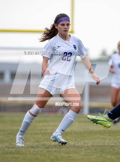 Thumbnail 3 in Carrboro vs Cape Fear (NCHSAA 3A Second Round) photogallery.