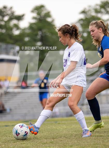 Thumbnail 2 in Carrboro vs Cape Fear (NCHSAA 3A Second Round) photogallery.