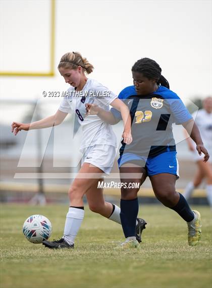 Thumbnail 3 in Carrboro vs Cape Fear (NCHSAA 3A Second Round) photogallery.