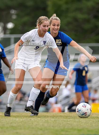 Thumbnail 3 in Carrboro vs Cape Fear (NCHSAA 3A Second Round) photogallery.