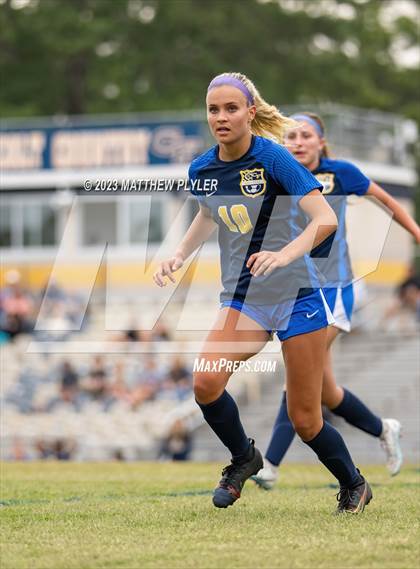 Thumbnail 3 in Carrboro vs Cape Fear (NCHSAA 3A Second Round) photogallery.