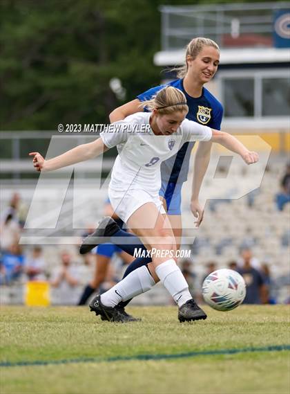 Thumbnail 2 in Carrboro vs Cape Fear (NCHSAA 3A Second Round) photogallery.