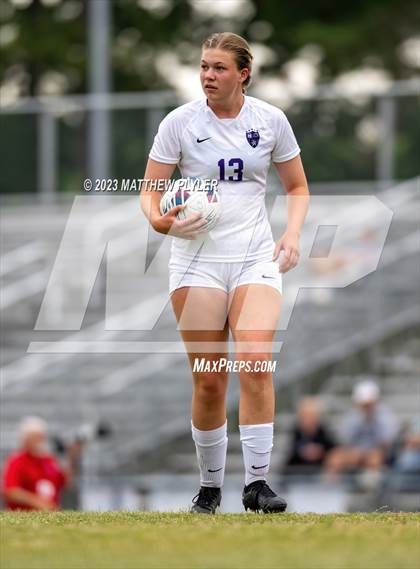 Thumbnail 2 in Carrboro vs Cape Fear (NCHSAA 3A Second Round) photogallery.