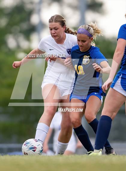 Thumbnail 1 in Carrboro vs Cape Fear (NCHSAA 3A Second Round) photogallery.