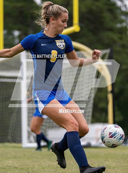 Thumbnail 3 in Carrboro vs Cape Fear (NCHSAA 3A Second Round) photogallery.