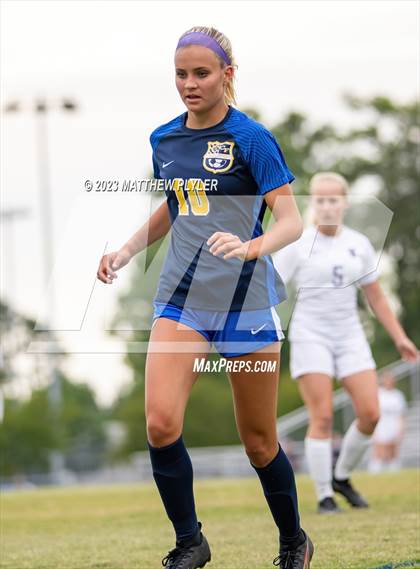 Thumbnail 3 in Carrboro vs Cape Fear (NCHSAA 3A Second Round) photogallery.