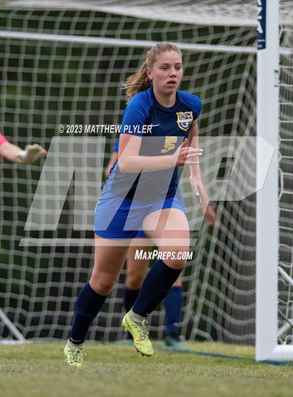 Thumbnail 1 in Carrboro vs Cape Fear (NCHSAA 3A Second Round) photogallery.