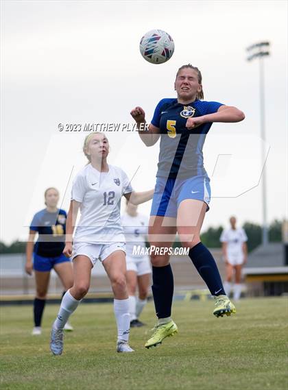 Thumbnail 1 in Carrboro vs Cape Fear (NCHSAA 3A Second Round) photogallery.