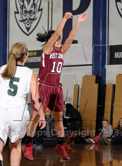 Thumbnail 3 in Granite Bay vs. West Campus (Dorothy Speck Memorial) photogallery.