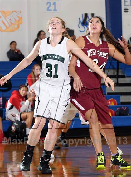 Thumbnail 1 in Granite Bay vs. West Campus (Dorothy Speck Memorial) photogallery.
