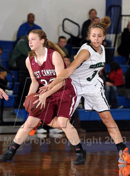 Thumbnail 2 in Granite Bay vs. West Campus (Dorothy Speck Memorial) photogallery.