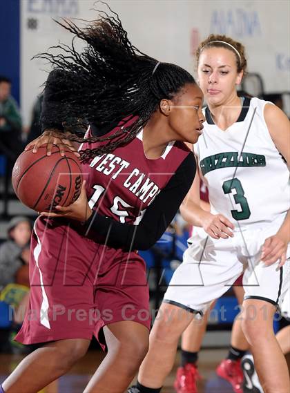Thumbnail 3 in Granite Bay vs. West Campus (Dorothy Speck Memorial) photogallery.