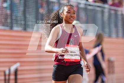 Thumbnail 1 in 2018 Loucks Games (Outdoor Pentathlon #1 Womens 100 Meter Hurdles) photogallery.