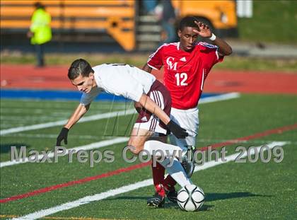 Thumbnail 1 in Catholic Memorial vs Ludlow (MIAA D1 Final) photogallery.