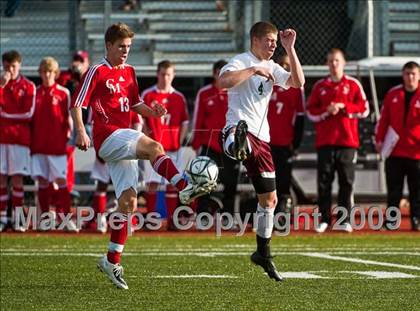 Thumbnail 2 in Catholic Memorial vs Ludlow (MIAA D1 Final) photogallery.