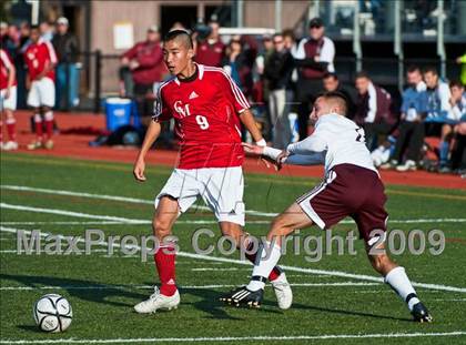 Thumbnail 1 in Catholic Memorial vs Ludlow (MIAA D1 Final) photogallery.