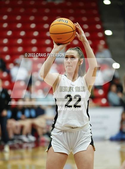 Thumbnail 3 in Desert Hills vs. Sky View (UHSAA 4A Semifinal Playoff) photogallery.