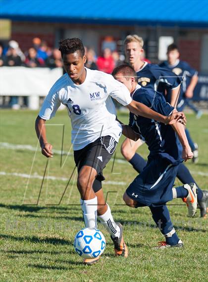 Thumbnail 1 in Monroe-Woodbury vs. Massapequa (NYSPHSAA Class AA Semifinal) photogallery.