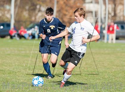 Thumbnail 2 in Monroe-Woodbury vs. Massapequa (NYSPHSAA Class AA Semifinal) photogallery.