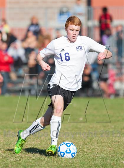 Thumbnail 3 in Monroe-Woodbury vs. Massapequa (NYSPHSAA Class AA Semifinal) photogallery.