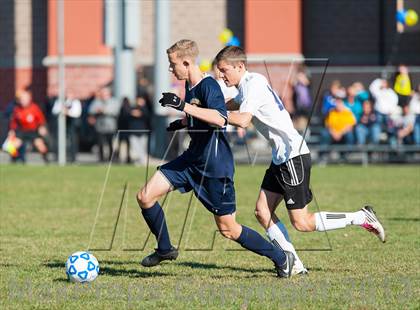 Thumbnail 3 in Monroe-Woodbury vs. Massapequa (NYSPHSAA Class AA Semifinal) photogallery.