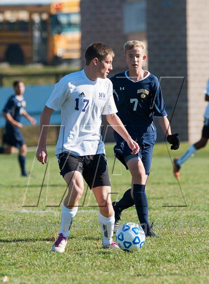 Thumbnail 2 in Monroe-Woodbury vs. Massapequa (NYSPHSAA Class AA Semifinal) photogallery.